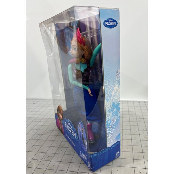 Disney Frozen Ice Skating Anna Doll With Interactive Features By Mattel New - Picture 8 of 8